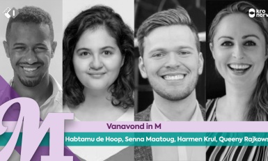Habtamu de Hoop, Senna Maatoug, Harmen Krul, Queeny Rajkowski 