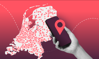 Kaart van Nederland