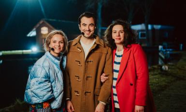 Milan Waardenburg, Stijn Franssen en Annemiek Koekoek