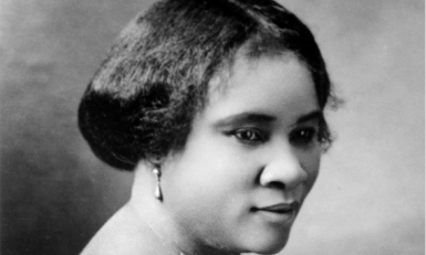 De eerste vrouwelijke miljonair van Amerika was de zwarte Madam C.J. Walker