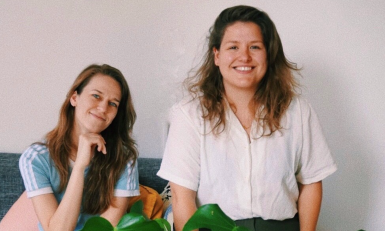 Vera Siemons en Annefleur Schipper.