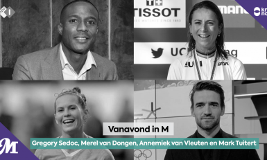 Gregory Sedoc, Merel van Dongen, Annemiek van Vleuten en Mark Tuitert