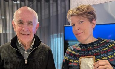 Pauline Cornelisse en Frits Spits - taalstaatmeester-2025 