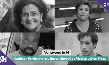Kathleen Ferrier, Noraly Beyer, Glenn Codfried en Johan Fretz