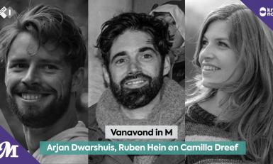 Arjan Dwarshuis, Ruben Hein en Camilla Dreef