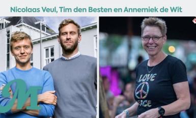 Nicolaas Veul, Tim den Besten en Annemiek de Wit over '100 dagen in je hoofd'