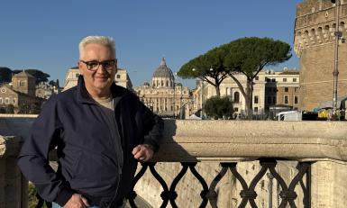 Wilfred Kemp in Rome