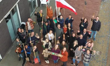 Bewoners van De Schelde in Veenendaal