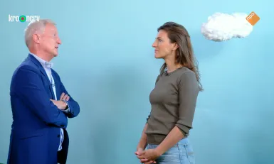 Anna Gimbrere in Zinzoekers voor een blauw scherm