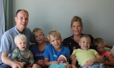 een gezinsfoto