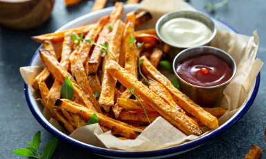 Zoete aardappelfriet - Keuringsdienst van waarde