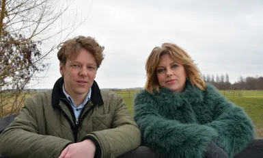Annemiek Schrijver en Egbert Modderman