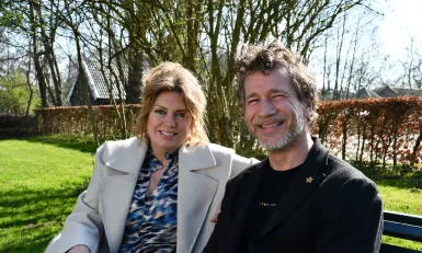 Annemiek Schrijver en Jibbe Willems