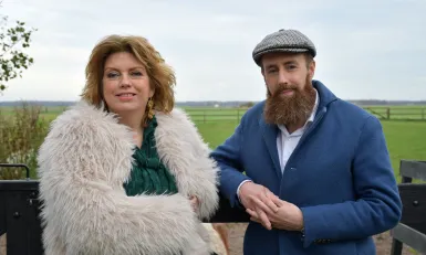 Annemiek Schrijver en Rik Peels