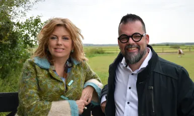 Annemiek Schrijver en Wouter van der Toorn