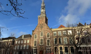 Lodewijkkerk Leiden - winter