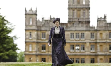 Maggie Smith in Downton Abbey