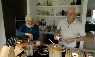 Bathmen petrus in het land - koken 