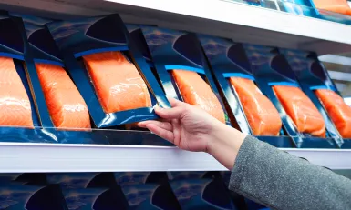 Keuringsdienst van waarde - rauwe zalm