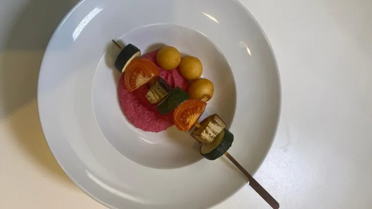 Gefrituurde aardappelpuree Gefrituurde aardappelpuree