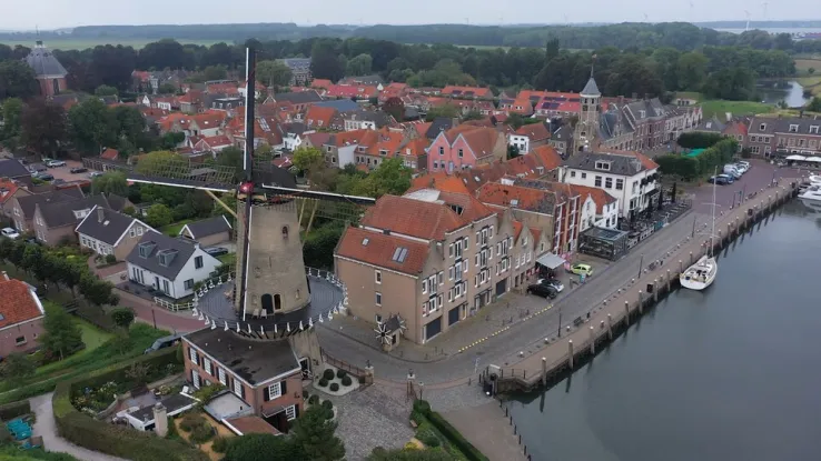 Amnon en Billy wonen in een monumentale molen uit 1734