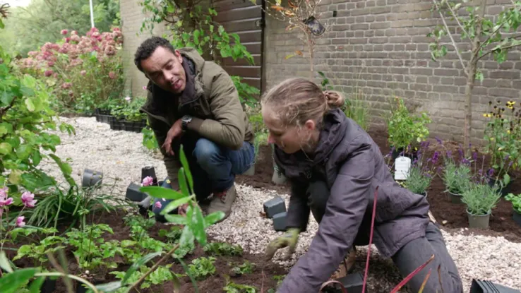 Blik op water Loosdrecht