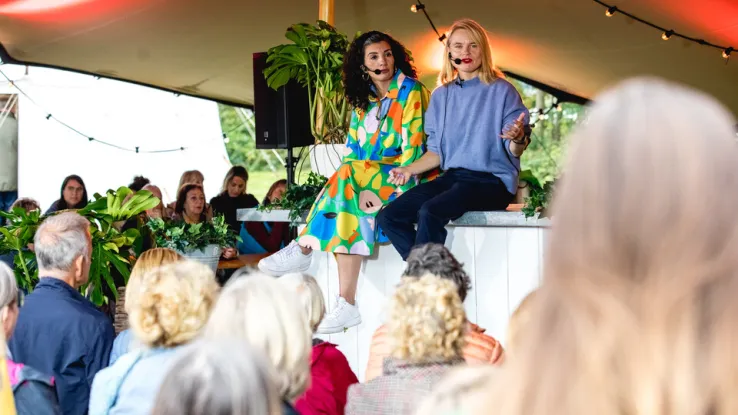 BinnensteBuiten festival - Duurzamer eten met Nadia Zerouali en Marieke Eyskoot