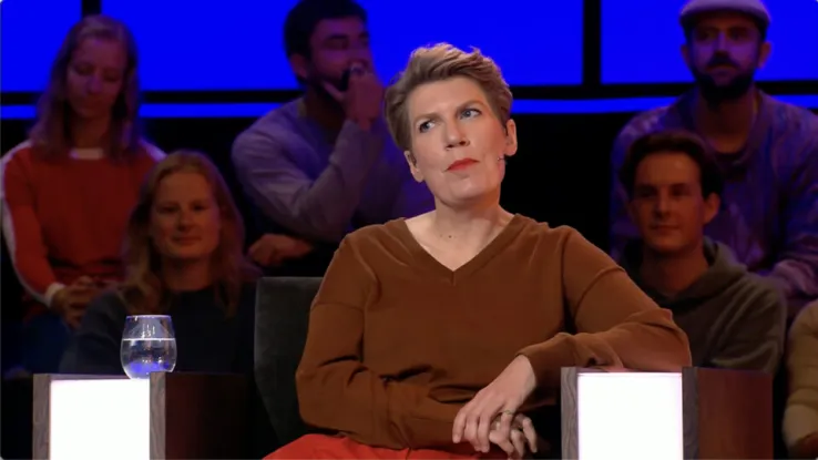 Fragment Paulien Cornelisse over stokstaartjes - De slimste mens 2025